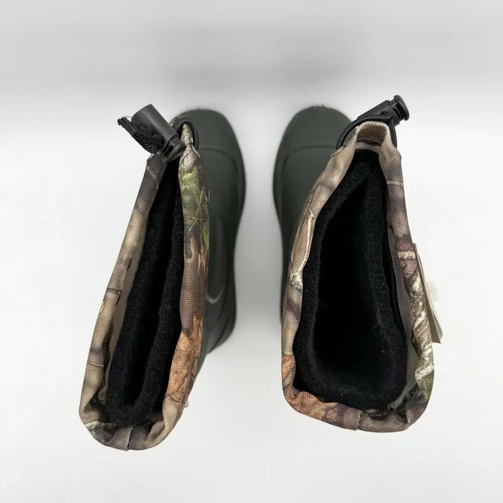 Kamik Kids Snobuster 2 Winter Boots US 12 EU 30 Green Camo Waterproof NIB
